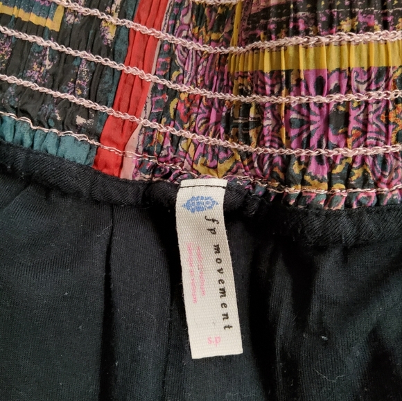 Free People Movement Sashay My Harem All Over Print Joggers Size S - Picture 2 of 14